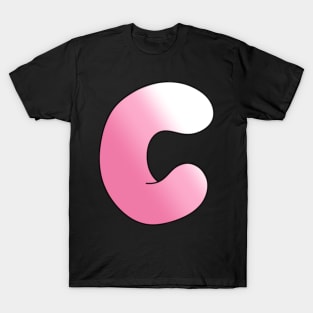 Pink Letter C T-Shirt